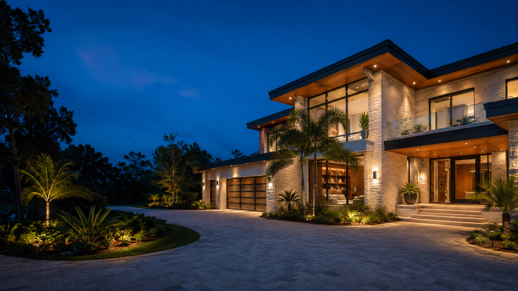 High-end custom home supported by the LEGNO builder cabinet program