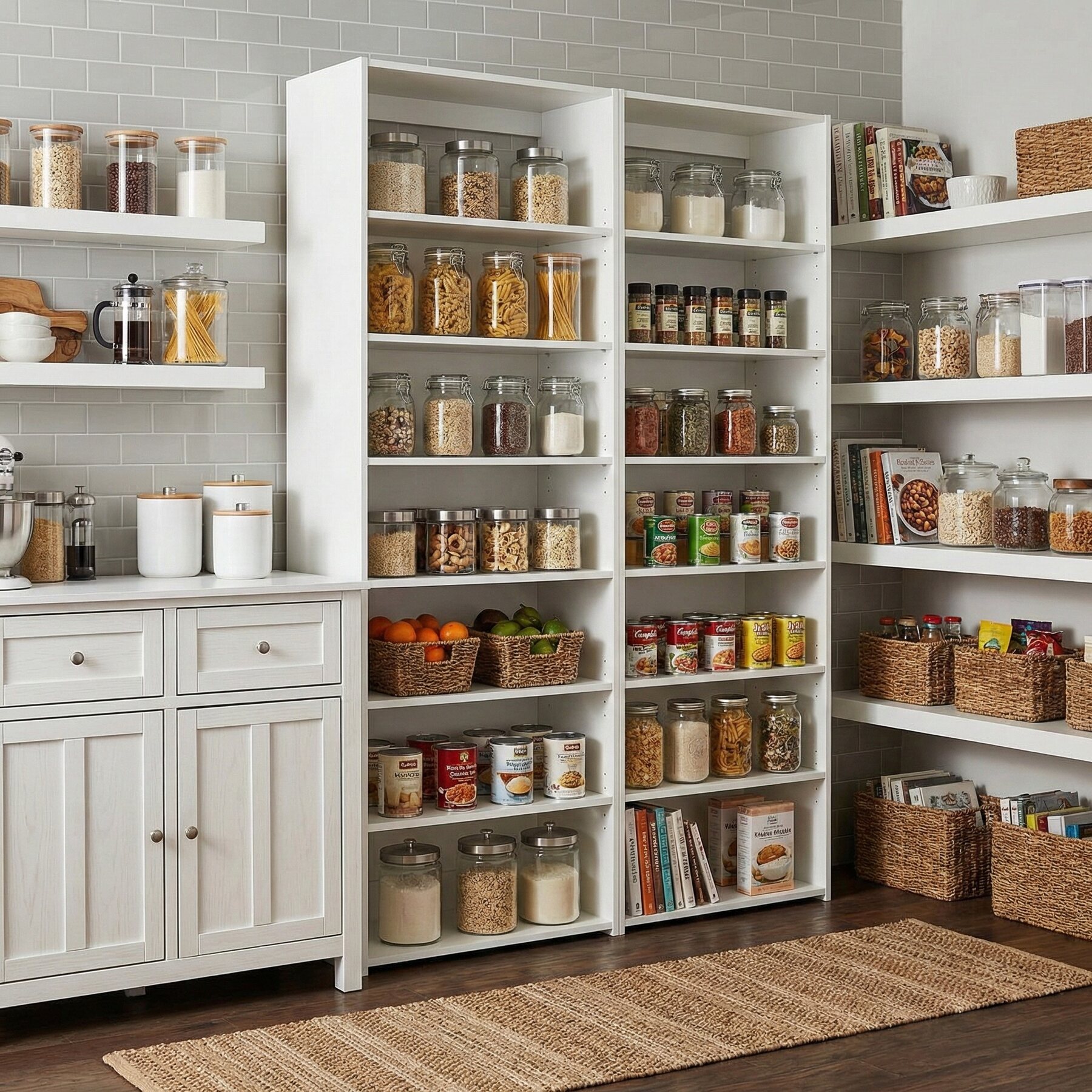Custom kitchen pantry cabinetry